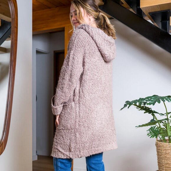 NWT Super Soft Cozy Fuzzy Cardigan - Picture 9 of 14